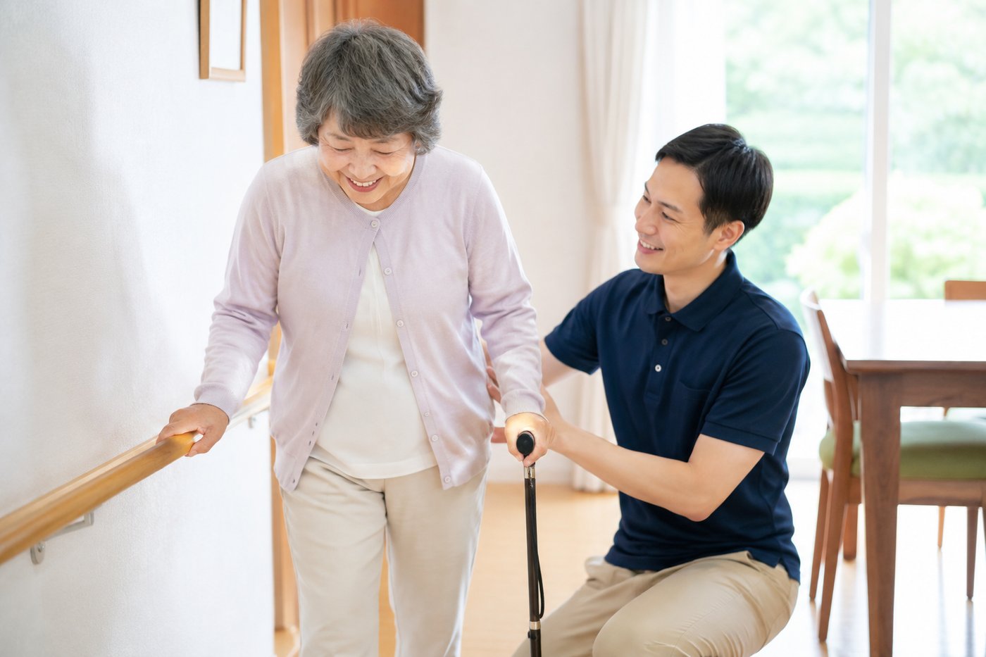 訪問リハビリの様子